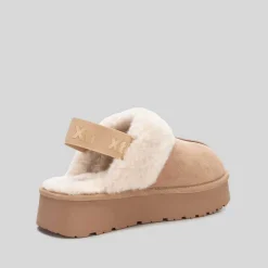 Zueco australiano elástico beige XTI